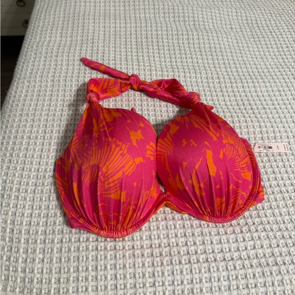NWT Victoria’s Secret Knotted Sexy Tee Push-Up Bikini Top 34DDD/F - Picture 3 of 10